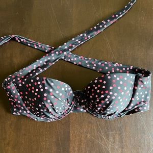 MaidenForm Swim Polka-Dot Bikini Top